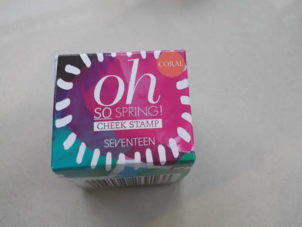 Seventeen Cheek Stamp (peach)