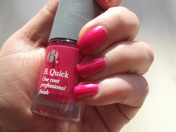 B Quick Polish in Pink Minx