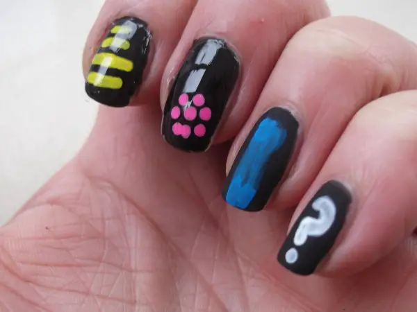 Ciate Chalkboard Nails with Gloss Coat