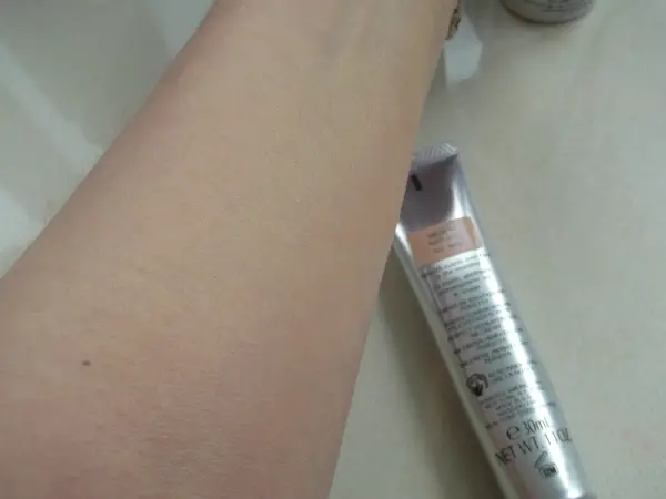 Shiseido BB Swatch with Shu Uemura PORErasor underneath.