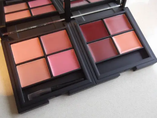 Sleep MakeUp Lip4 Palettes in Ballet and Havana