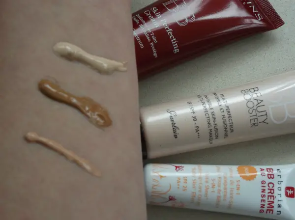 BB Creams Swatch