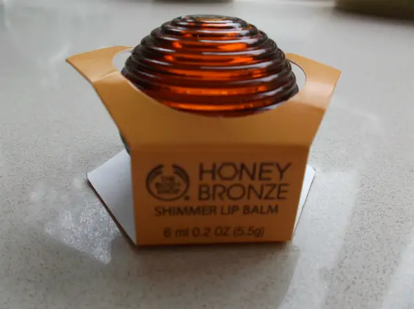 Body Shop Honey Bronze Shimmer Lip Balm