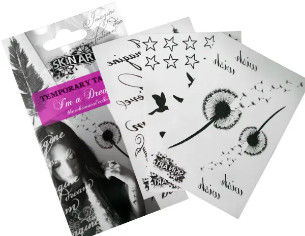 Skin Art Temporary Tattoos