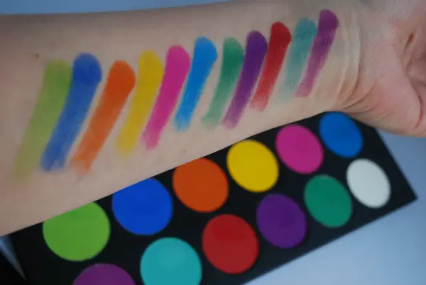 Sugarpill Pro Palette Swatched