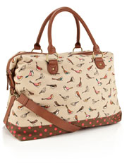 Accessorize Birdie Print Weekender