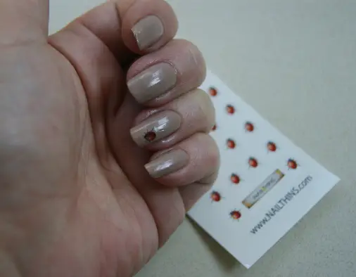 Ladybird Nail