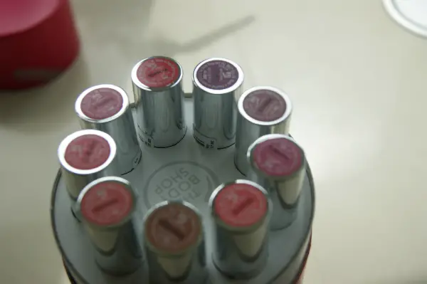 Body Shop Lipstick Pinks