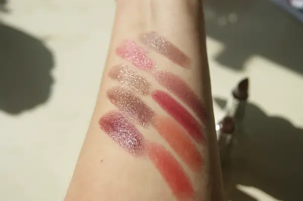 Body Shop Colour Crush Lipsticks Swatched