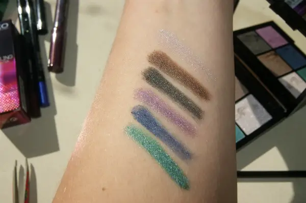 Kiko Palette Swatch