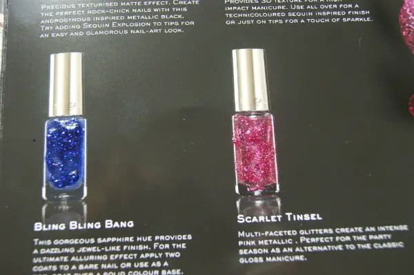 L'Oreal Glitter Nails