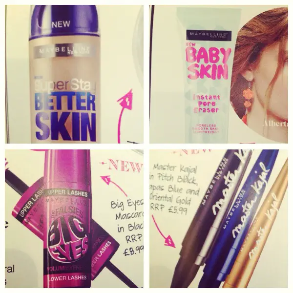 Maybelline Spring Trends
