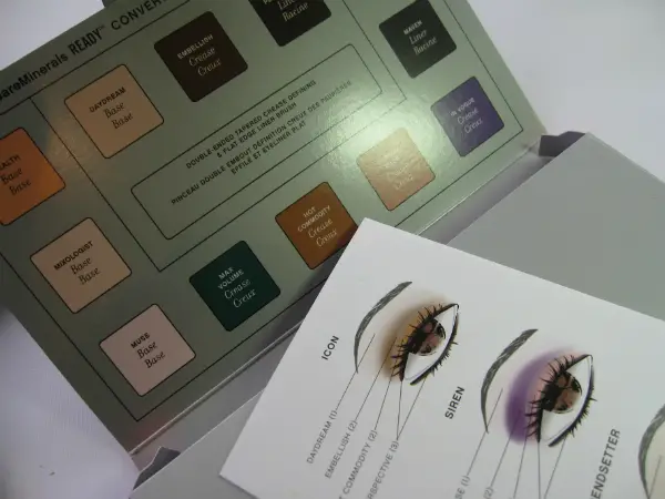 bareMinerals Instructions