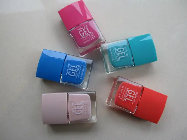 Nails Inc Spring 2014 Gel Effects