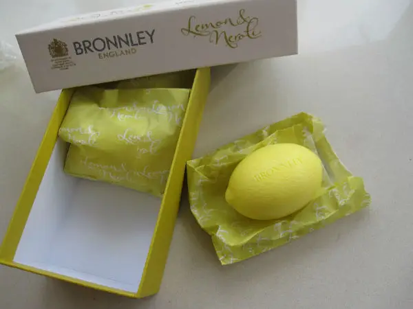 Bronnley Lemon Soap Box
