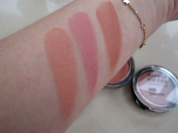 MUFE Blush Swatch