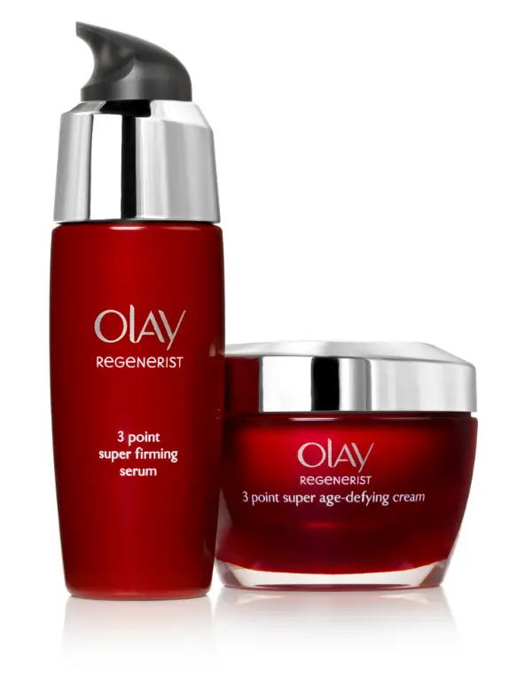 Olay Regenerist 3 Point Super Age Defying Cream and Super Firming System