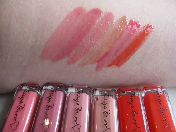 Tanya Burr Lip Gloss Swatch