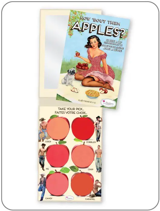 thebalm How About The Apples Cheek Palette