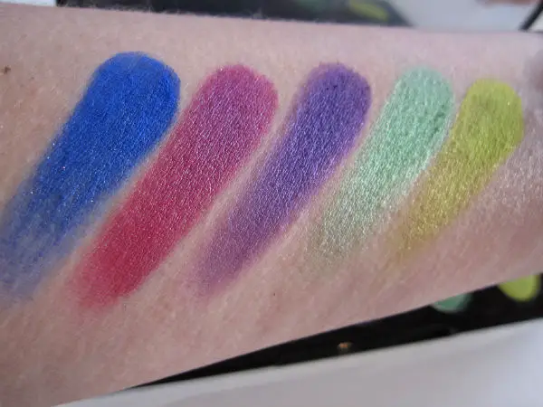 Urban Decay Electric Bottom Row