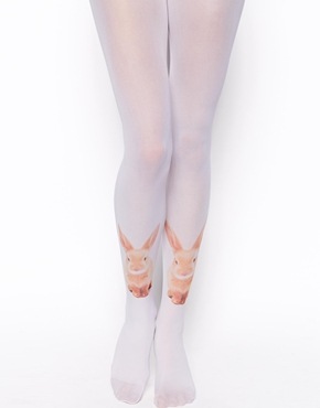 ASOS Rabbit Print Tights